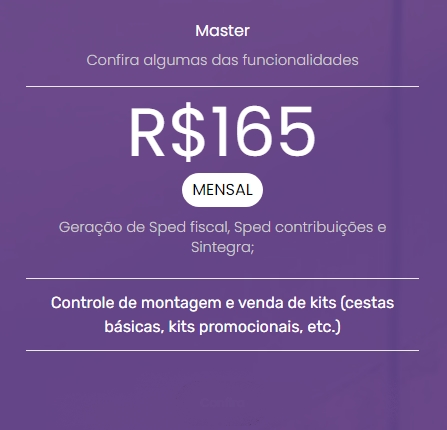 SG Master - Versão Master - Plano de  anual.