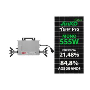 GERADOR DE ENERGIA SOLAR NEP MICRO INVERSOR SOLO 8 MÓDULOS ROMAGNOLE